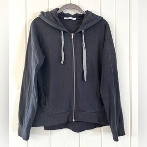 Alternative Apparel Black Zip Hoodie, Sz Sm (P2P 20”)